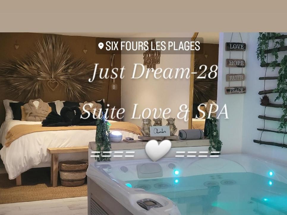 Suite & Spa Just Dream 28 Six-Fours-les-Plages Esterno foto